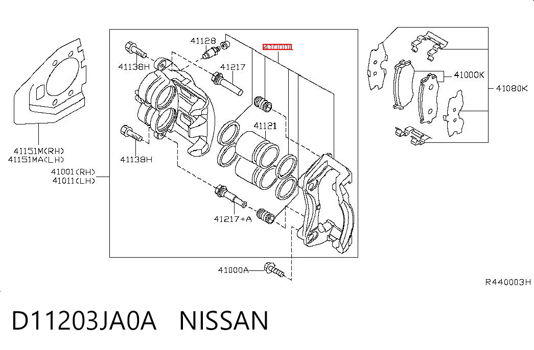 D11203JA0A Nissan/Infiniti