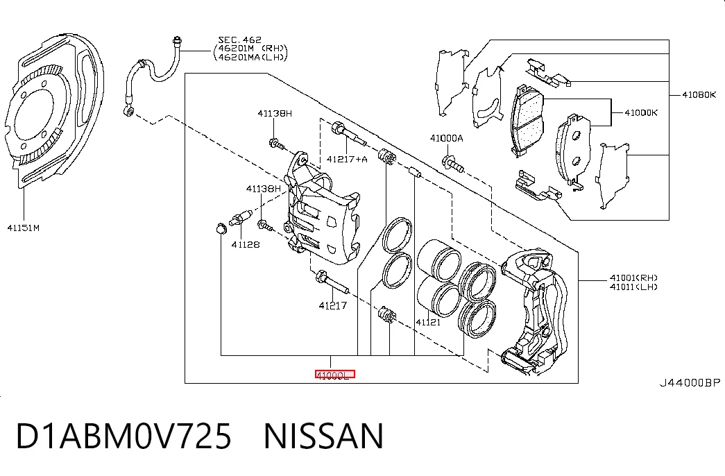 D1ABM0V725 Nissan/Infiniti