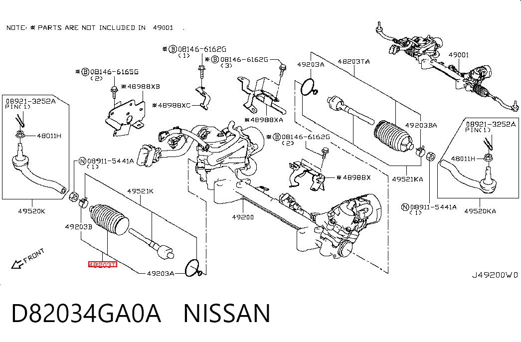 D82034GA0A Nissan/Infiniti