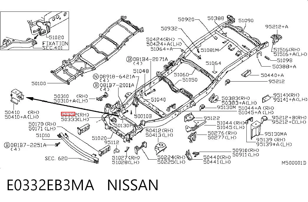 E0332EB3MA Nissan/Infiniti
