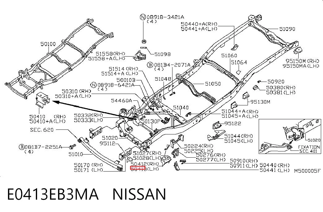 E0413EB3MA Nissan/Infiniti