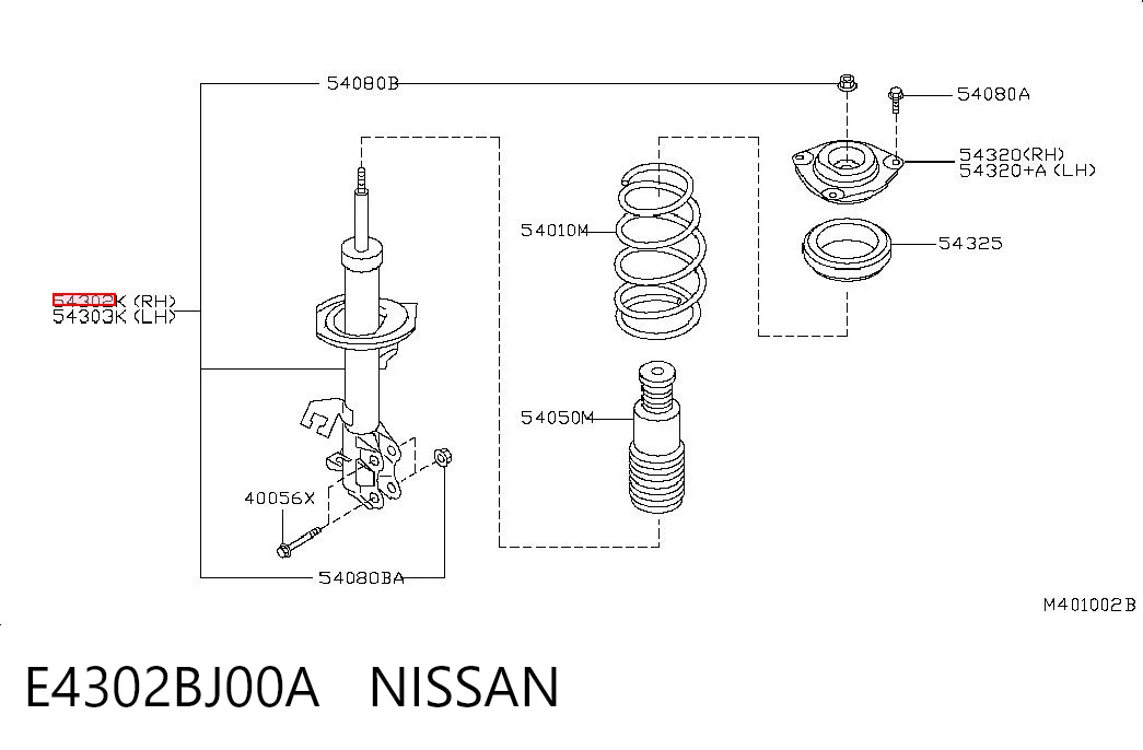 E4302BJ00A Nissan/Infiniti