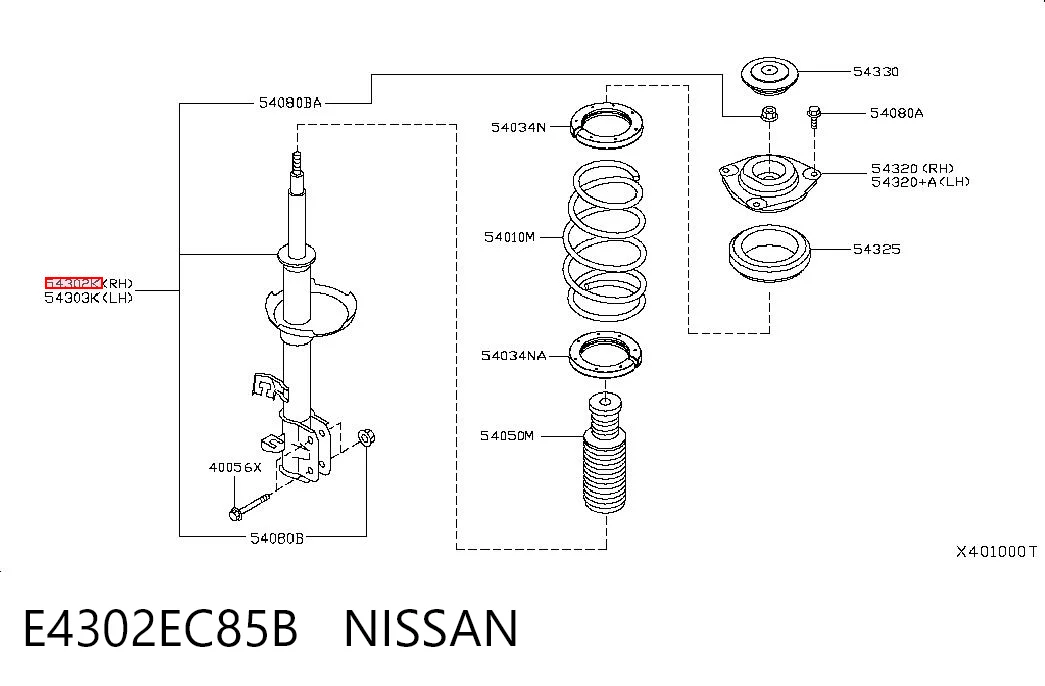 E4302EC85B Nissan/Infiniti