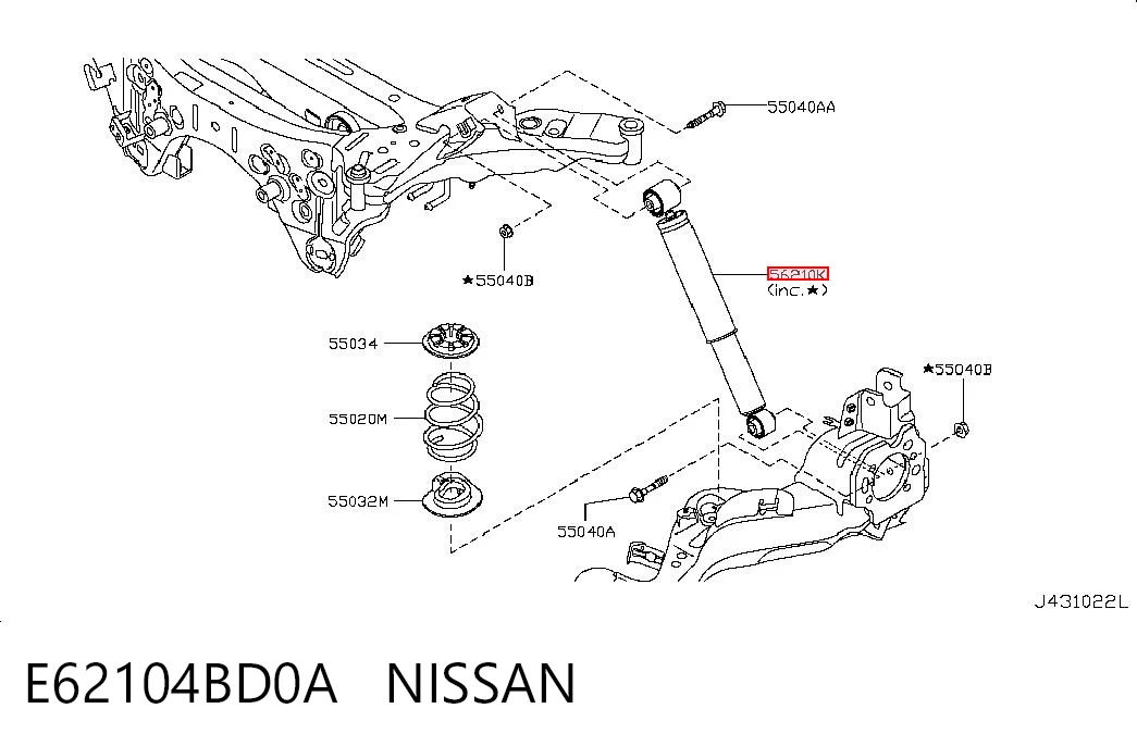 E62104BD0A Nissan/Infiniti