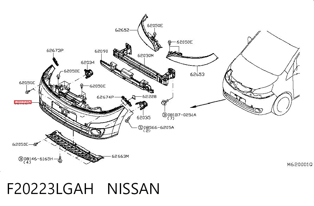F20223LGAH Nissan/Infiniti