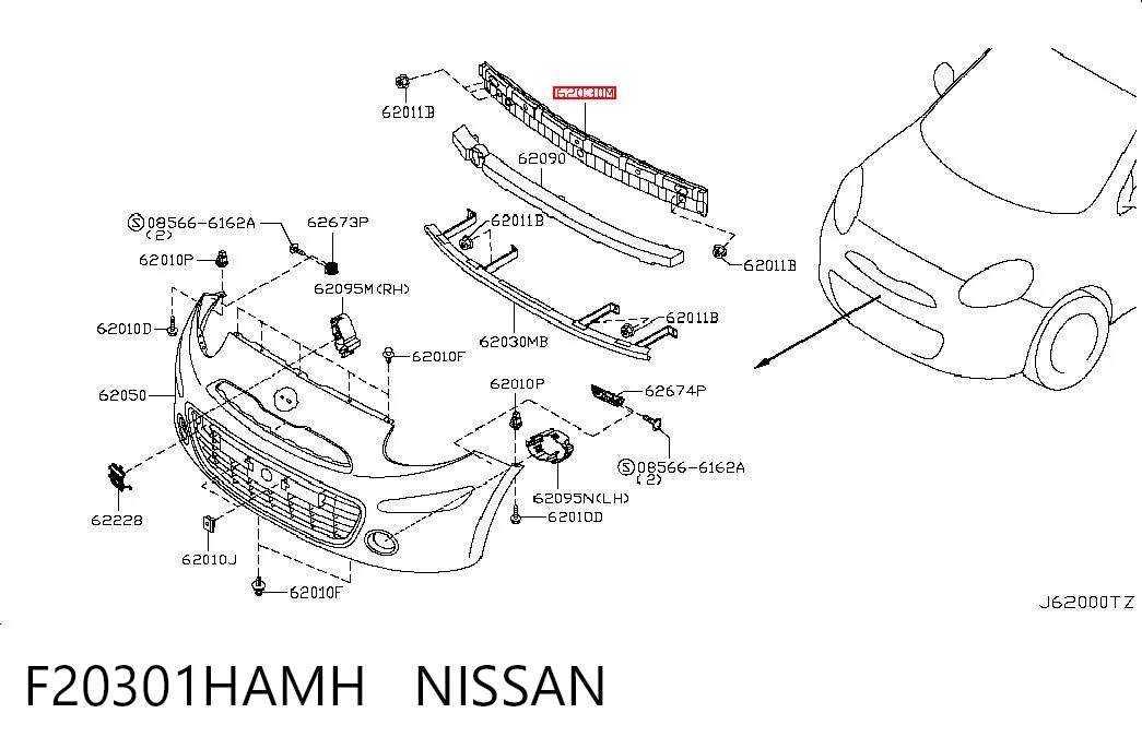 F20301HAMH Nissan/Infiniti