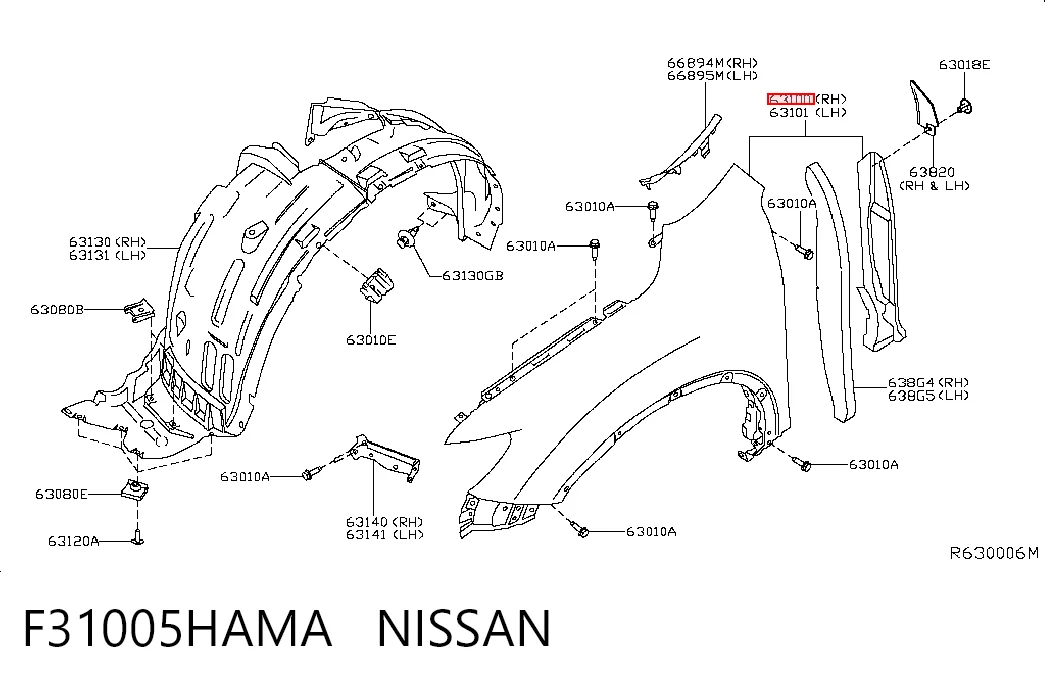 F31005HAMA Nissan/Infiniti
