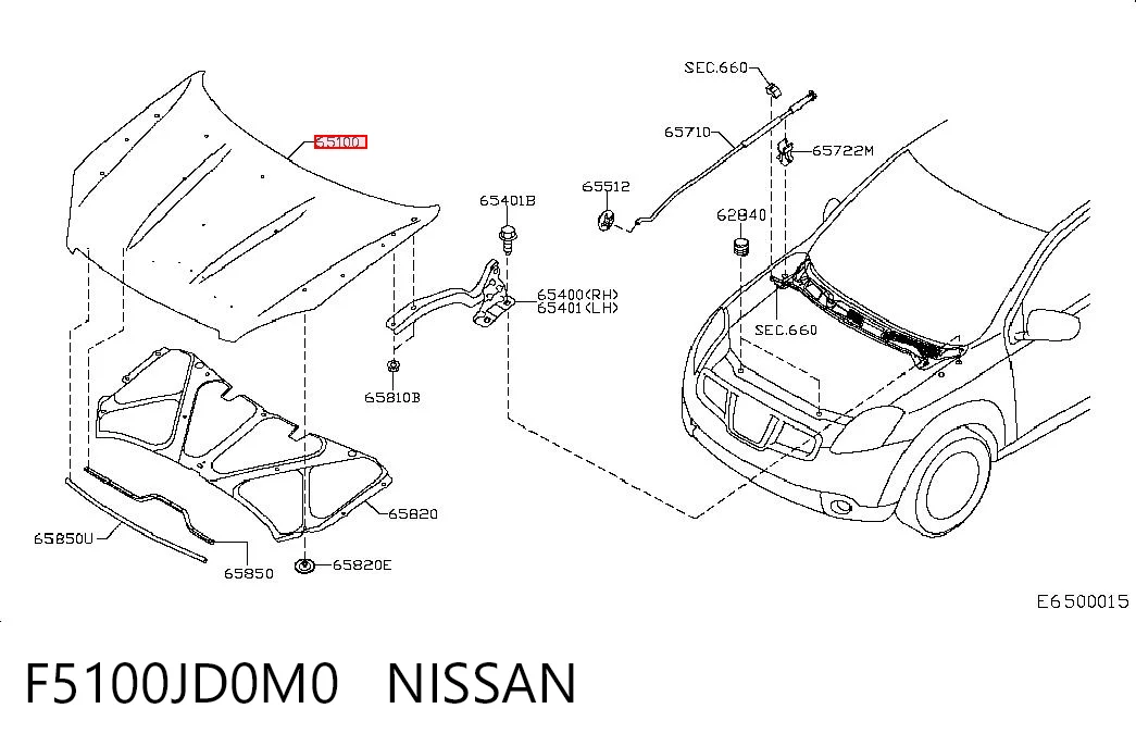 Compre Capota Nissan Qashqai 1