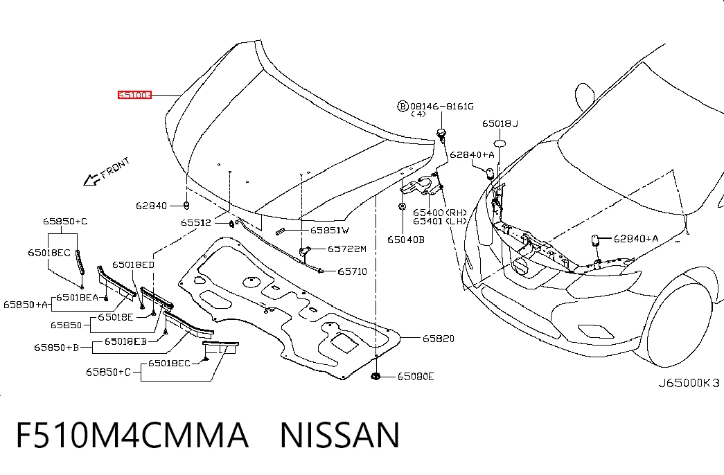 F510M4CMMA Nissan/Infiniti