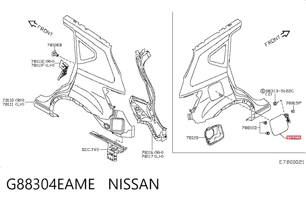 Compre Alcapão do tanque de combustível Nissan Qashqai 2