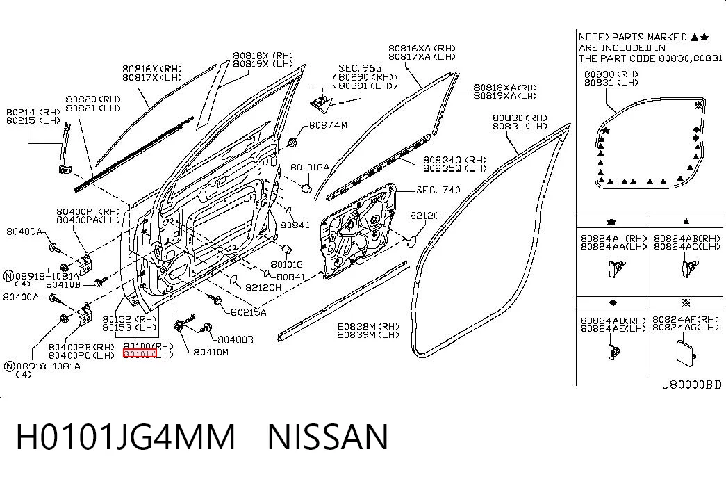 H0101JG4MM Nissan/Infiniti