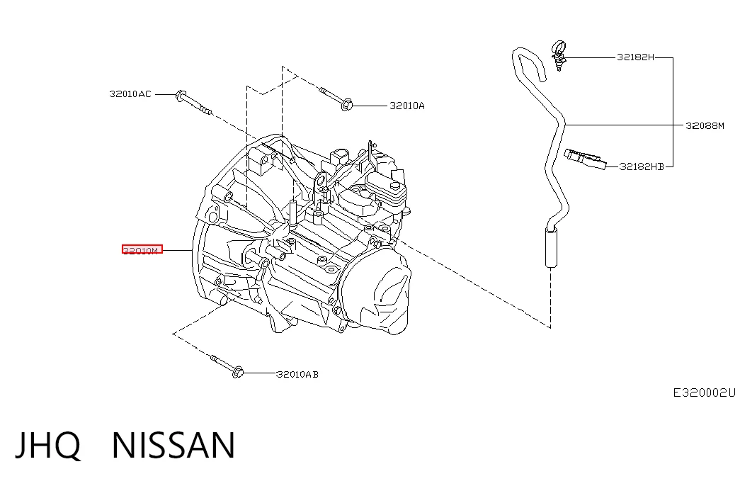 Caixa de Mudança montada (caixa mecânica de velocidades) Nissan Micra  K12