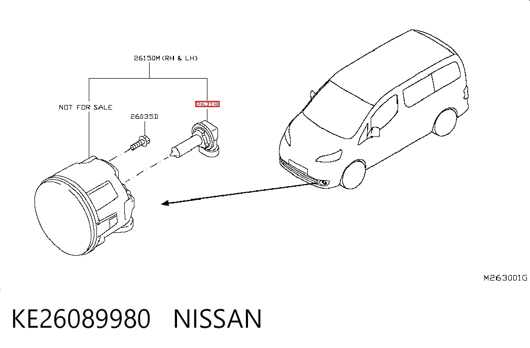 KE26089980 Nissan/Infiniti