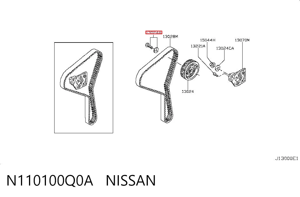 N110100Q0A Nissan/Infiniti