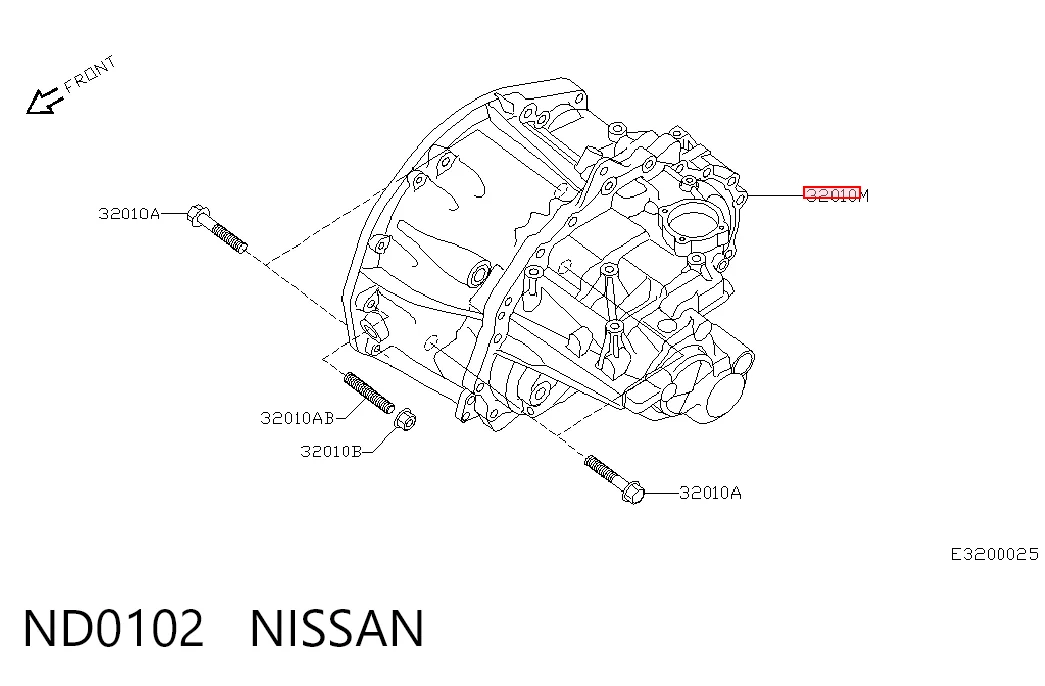 Caixa de Mudança montada (caixa mecânica de velocidades) para Nissan Primera  P12