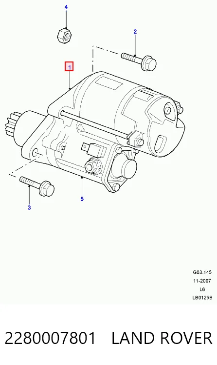 Compre Motor de arranco Land Rover Freelander 1