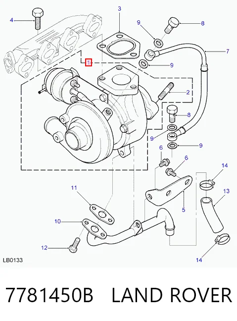 Turbina Land Rover Freelander I L314