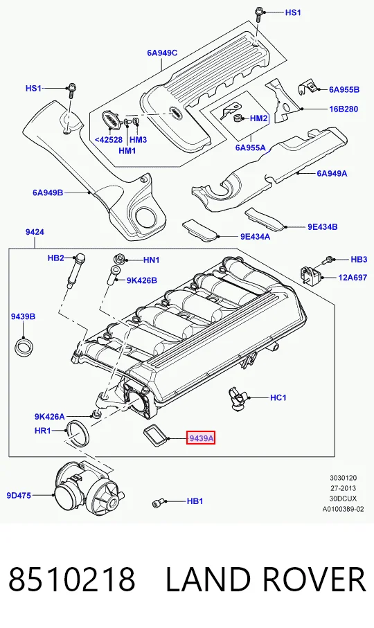 Vedante de tubo coletor de admissão BMW 1  E81