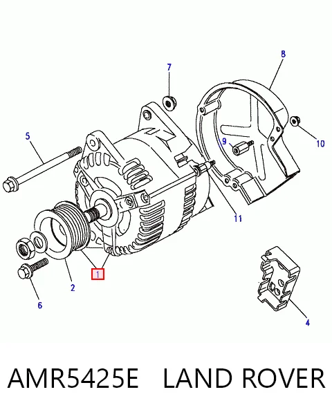 Gerador para Land Rover Range Rover II LP, P38A