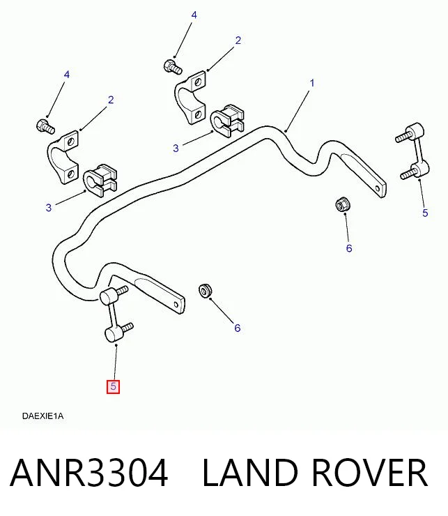  Montante de estabilizador dianteiro Land Rover Range Rover II SUV (LP, P38A) (1994 - 2002) II
