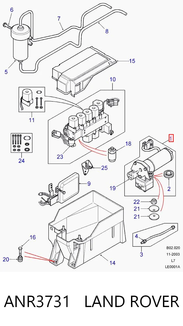 Compressor de bombeio pneumático (de amortecedores) Amity AP REC28AS0503 preço, a partir de 446,29 USD