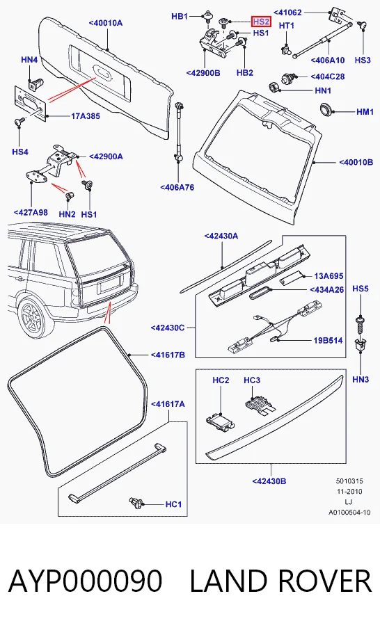 AYP000090 Land Rover