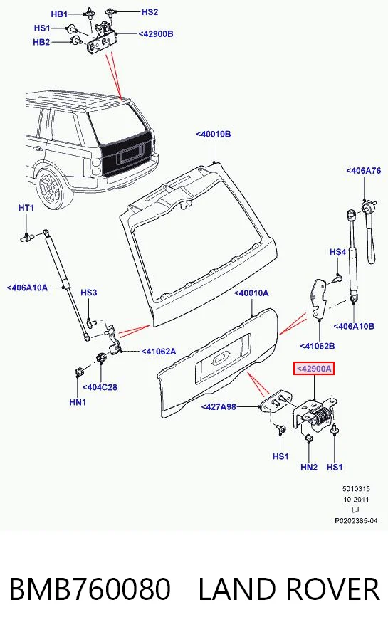 BMB760080 Land Rover