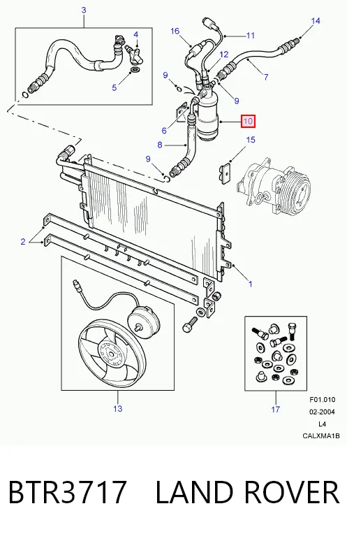 BTR3717 Land Rover
