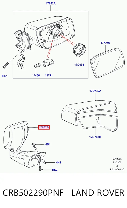 CRB502290PNF Land Rover