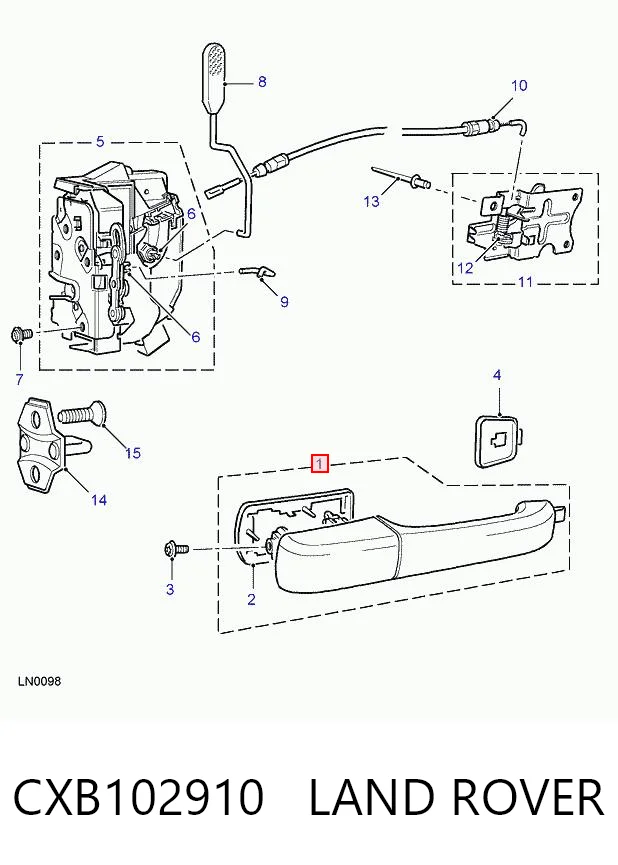 CXB102910 Land Rover