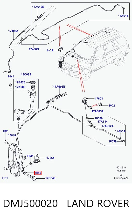 DMJ500020 Land Rover