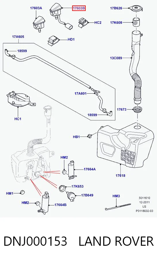 DNJ000153 Land Rover