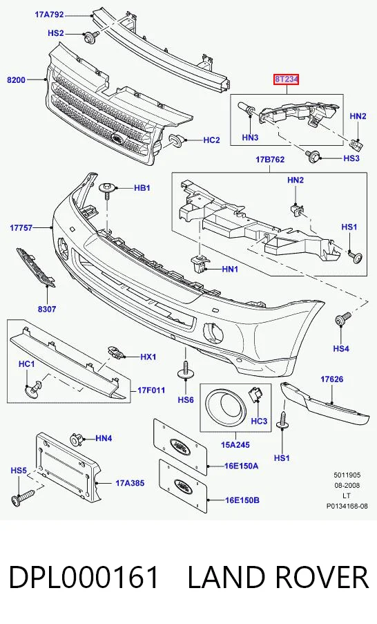DPL000161 Land Rover