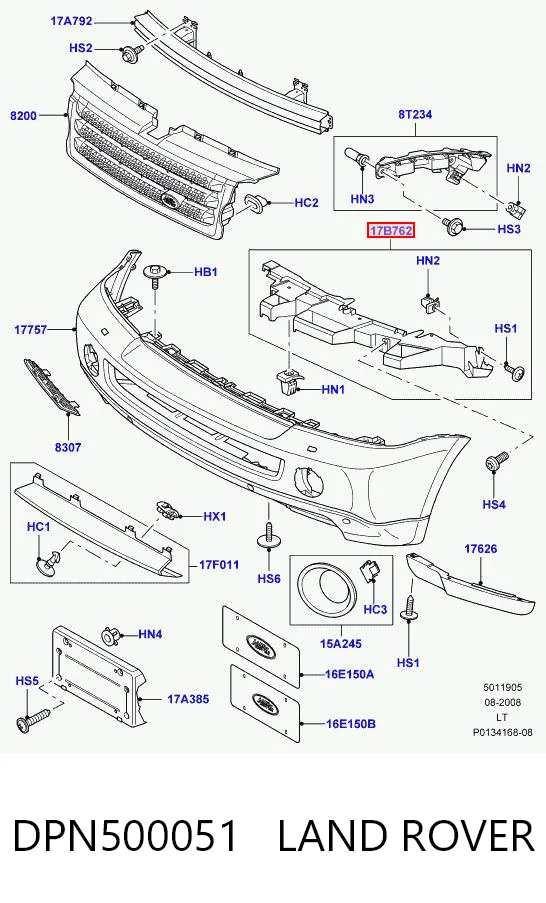 DPN500051 Land Rover