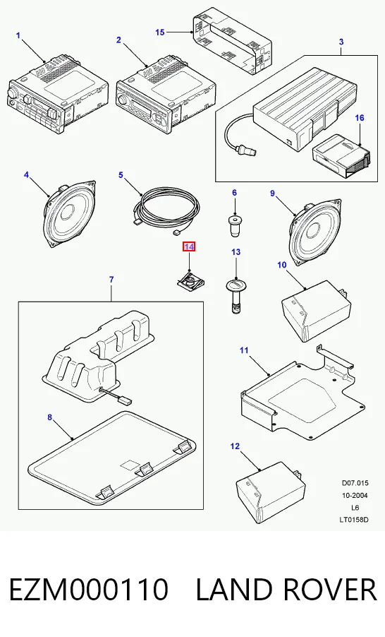 EZM000110 Land Rover