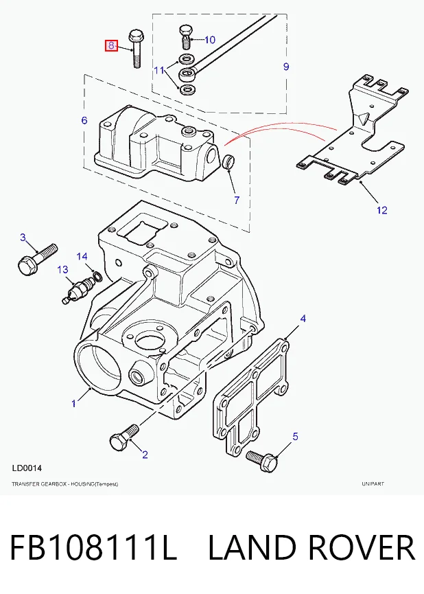 FB108111L Land Rover