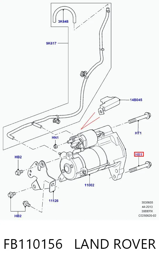 FB110156 Land Rover