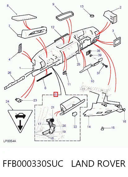 FFB000330SUC Land Rover