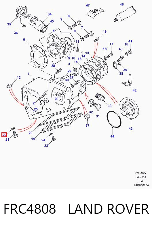 FRC4808 Land Rover