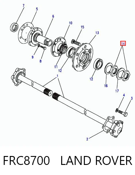FRC8700 Land Rover