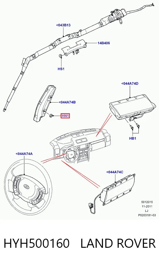 HYH500160 Land Rover
