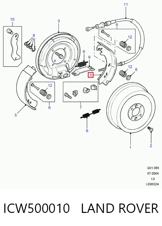 ICW500010 Land Rover