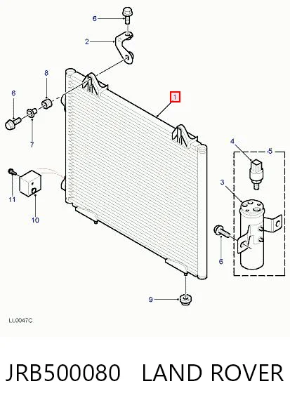 Radiador de aparelho de ar condicionado Polcar AC640000S preço, a partir de 72,36 USD