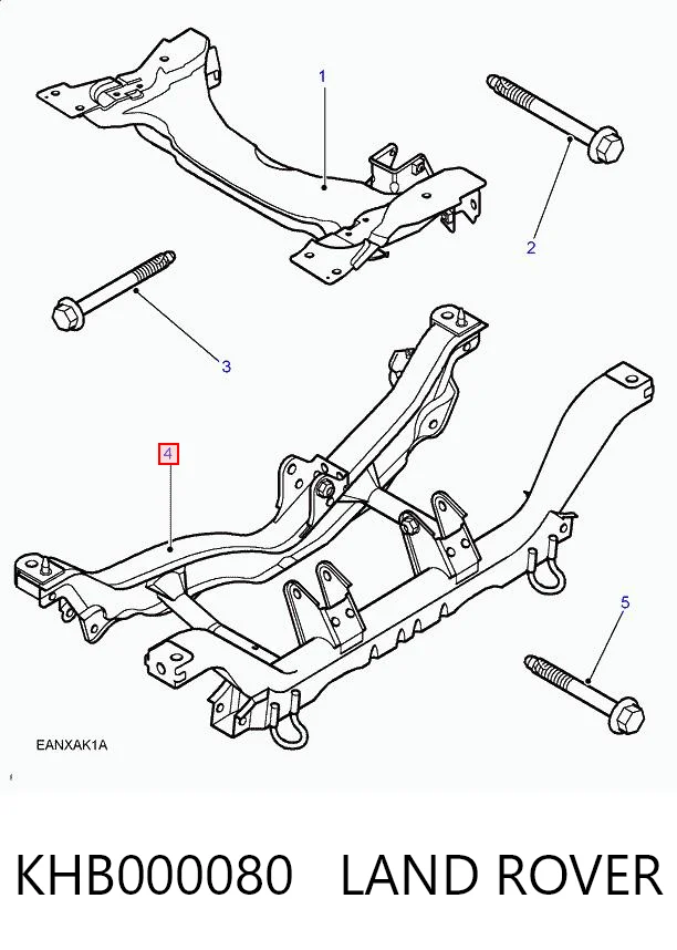 KHB000080 Land Rover