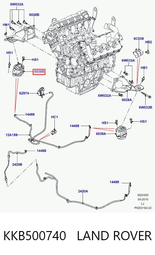 KKB500740 Land Rover