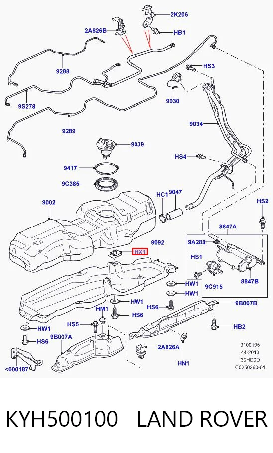 KYH500100 Land Rover