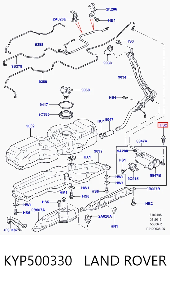 KYP500330 Land Rover