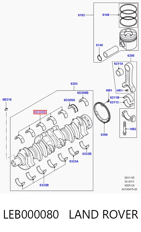 LEB000080 Land Rover