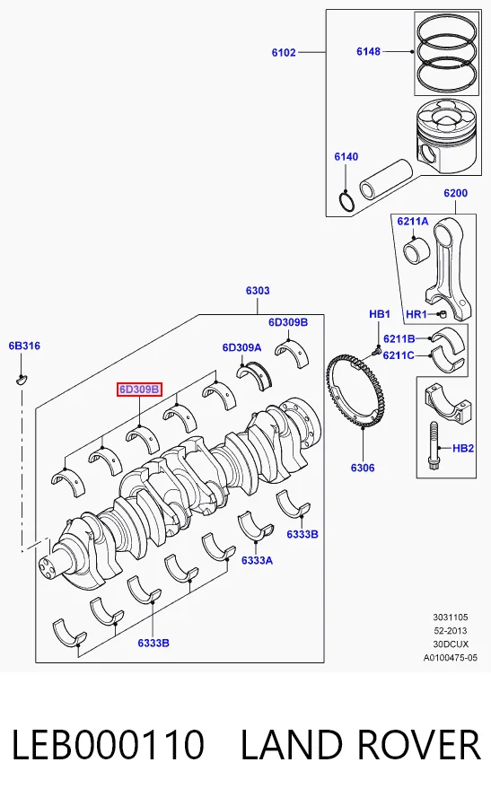 LEB000110 Land Rover