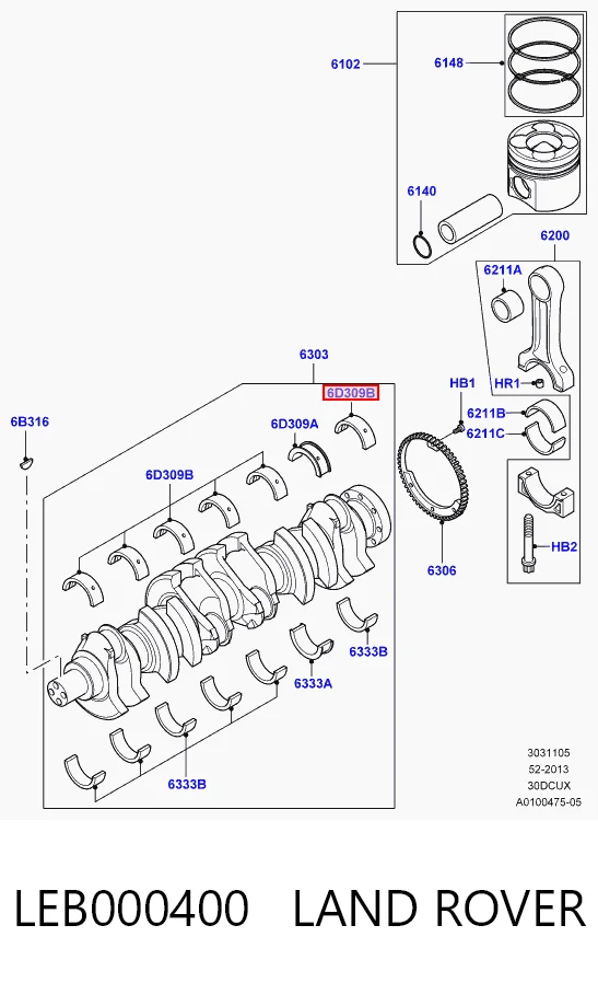 LEB000400 Land Rover